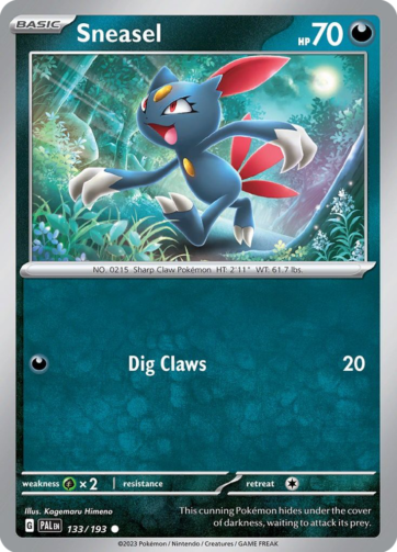 Sneasel - Paldea Evolved (PAL) - 133/193