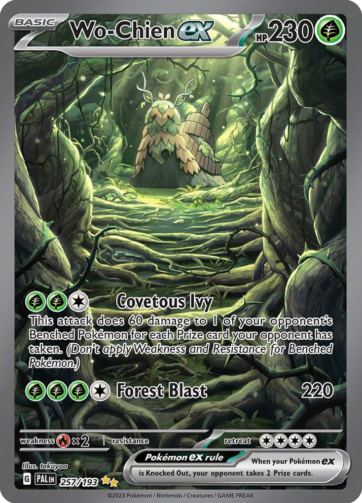 Wo-Chien ex - Paldea Evolved (PAL) - 257/193