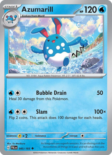 Azumarill - Paldea Evolved (PAL) - 045/193