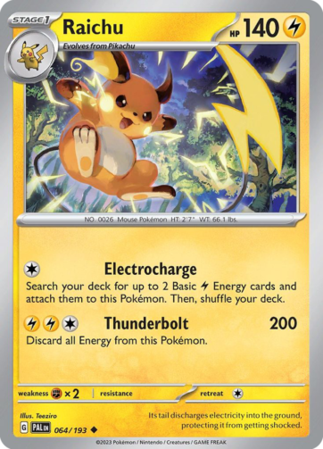 Raichu - Paldea Evolved (PAL) - 064/193