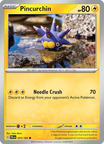 Pincurchin - Paldea Evolved (PAL) - 072/193