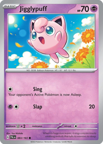 Jigglypuff - Paldea Evolved (PAL) - 083/193