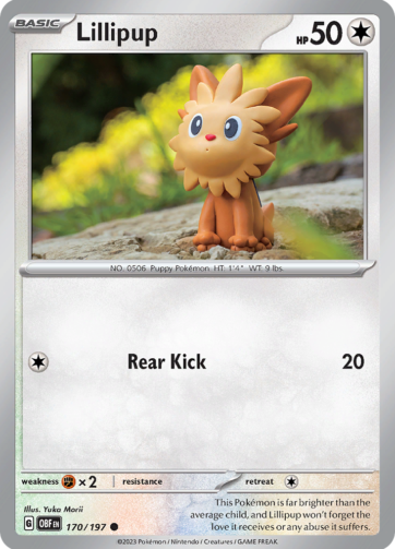 Lillipup - Obsidian Flames (OBF) - 170/197