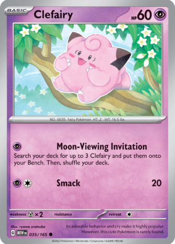 Clefairy - 151 (MEW) - 035/165