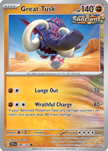Great Tusk - Temporal Forces (TEF) - 096/162