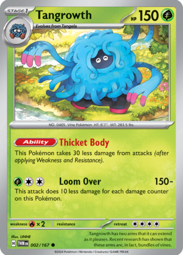Tangrowth - Twilight Masquerade (TWM) - 002/167