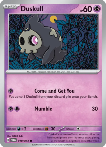 Duskull - Shrouded Fable (SFA) - 018/64