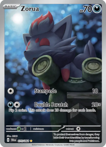 Zorua - Shrouded Fable (SFA) - 075/64