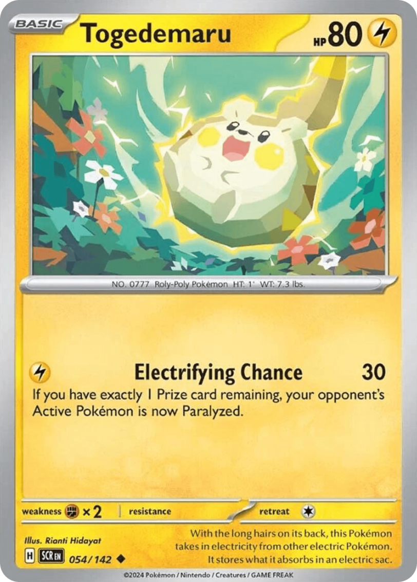 Togedemaru - Stellar Crown (SCR) - 054/142
