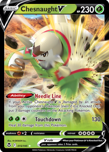 Chesnaught V - Silver Tempest (SIT) - 015/195