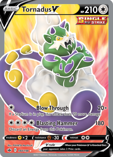 Tornadus V - Chilling Reign (CRE) - 184/198
