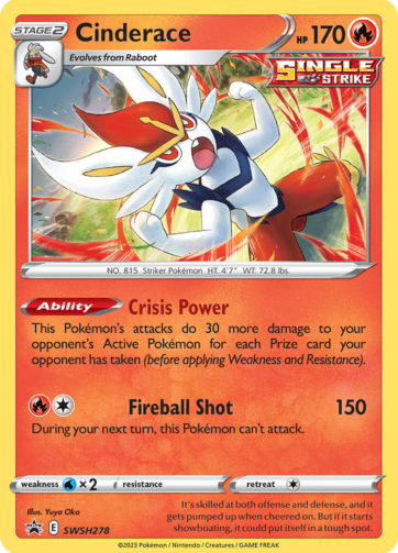 Cinderace - SWSH Black Star Promos (PR-SW) - SWSH278