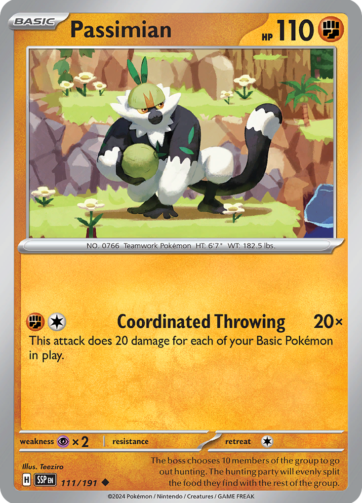 Passimian - Surging Sparks (SSP) - 111/191