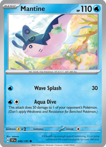 Mantine - Surging Sparks (SSP) - 040/191