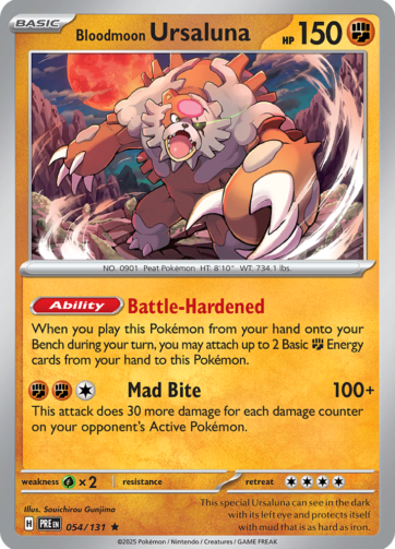 Bloodmoon Ursaluna - Prismatic Evolutions (PRE) - 054/131
