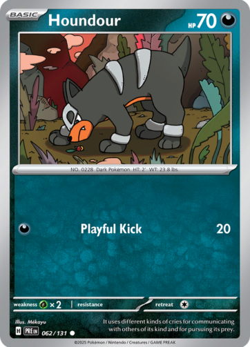 Houndour - Prismatic Evolutions (PRE) - 062/131
