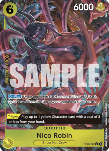 Nico Robin - OP09-107 (Alternate Art)
