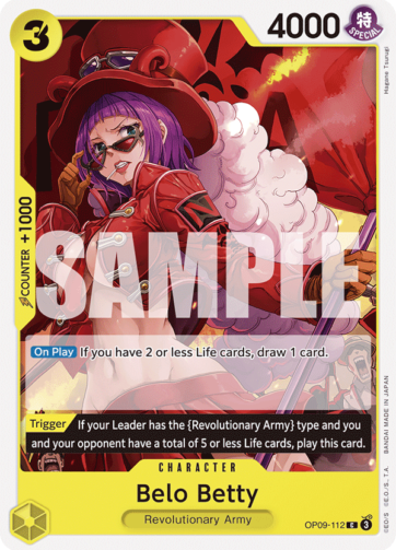 Belo Betty - OP09-112