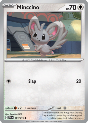 Minccino - Journey Together (JTG) - 125/159