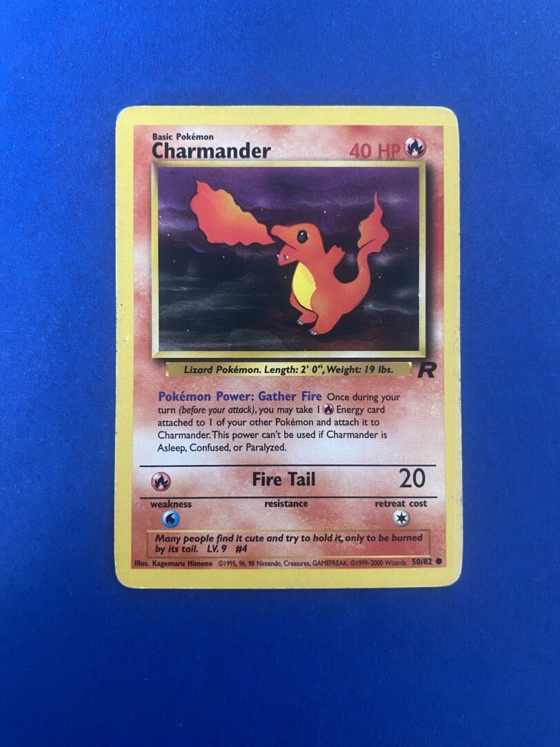 Charmander - Team Rocket (TR) - 050/82 (UNLIMITED) - Image 2