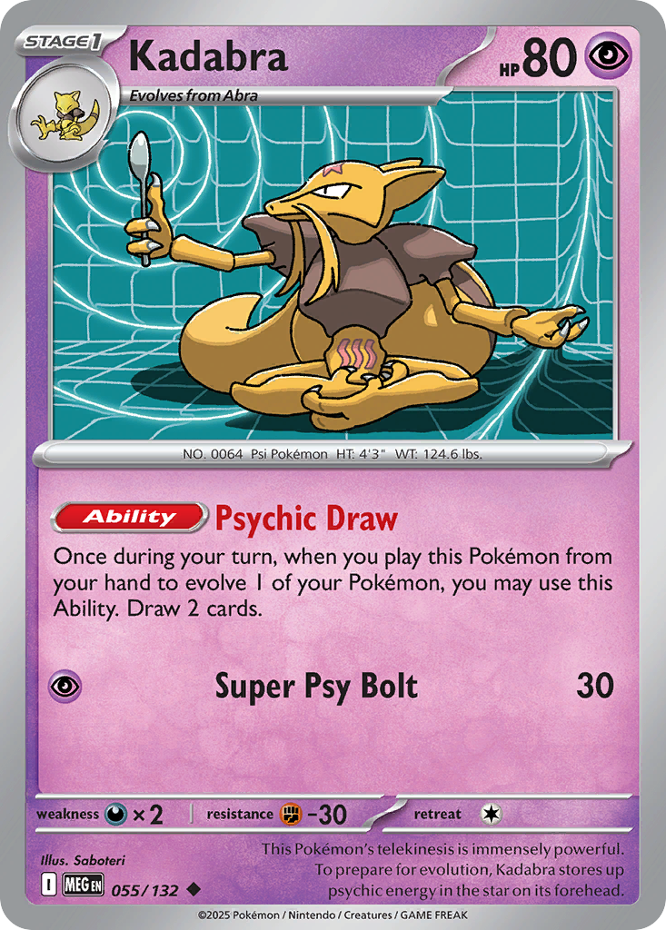 Kadabra - Mega Evolution (MEG) - 055/132