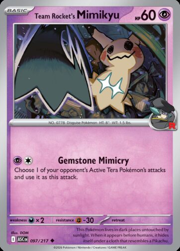 Team Rocket's Mimikyu - Ascended Heroes (ASC) - 097/217