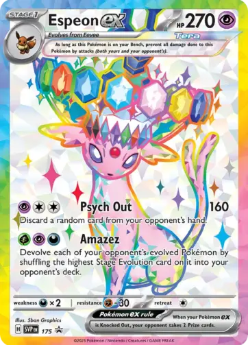 Espeon ex - Scarlet & Violet Promos (PR-SV) - 175