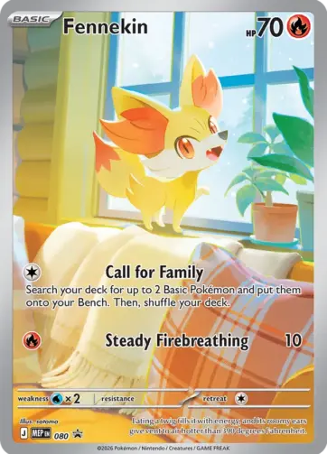 Fennekin - Mega Evolution Promos (MEP) - 080