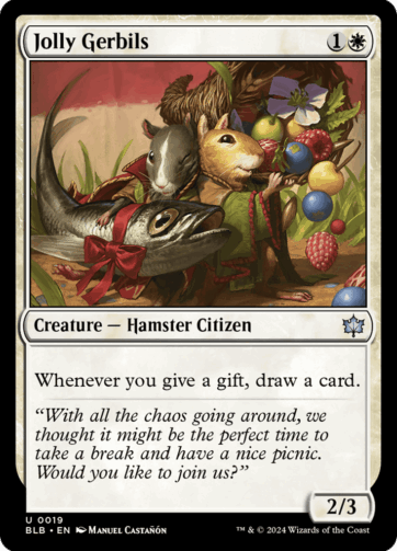 Jolly Gerbils — Bloomburrow (BLB) 19