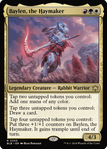 Baylen, the Haymaker — Bloomburrow (BLB) 205