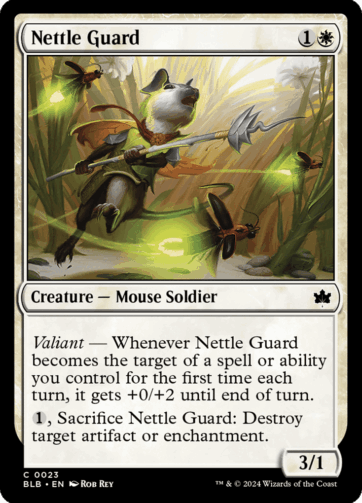 Nettle Guard — Bloomburrow (BLB) 23