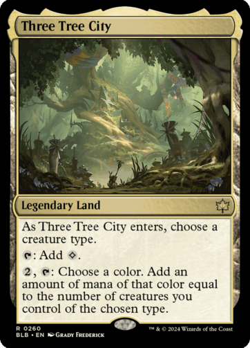Three Tree City — Bloomburrow (BLB) 260