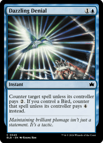 Dazzling Denial — Bloomburrow (BLB) 45