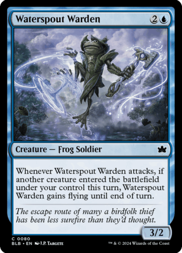 Waterspout Warden — Bloomburrow (BLB) 80