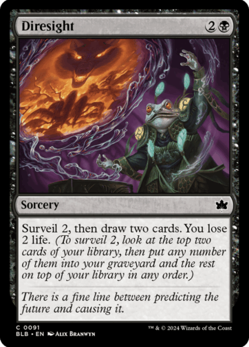 Diresight — Bloomburrow (BLB) 91