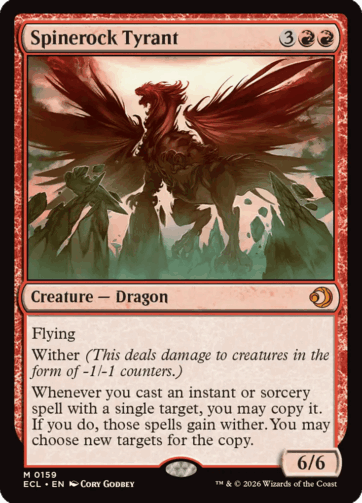 Spinerock Tyrant — Lorwyn Eclipsed (ECL) 159
