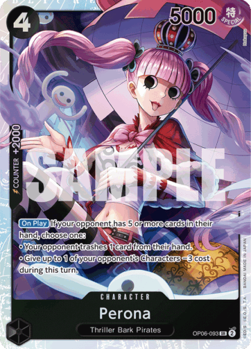 Perona — Wings of the Captain (OP06-093)