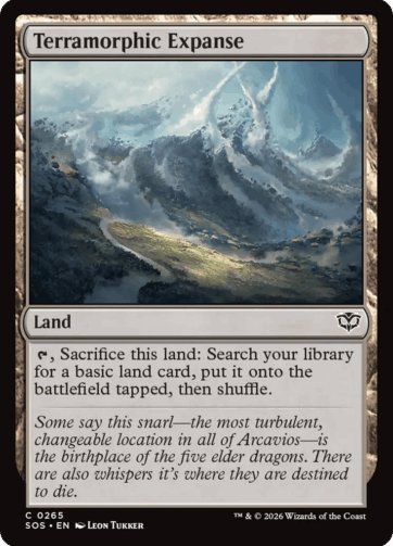 Terramorphic Expanse — Secrets of Strixhaven (SOS) 265