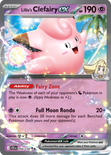 Lillie's Clefairy ex — Journey Together (JTG) 056/159