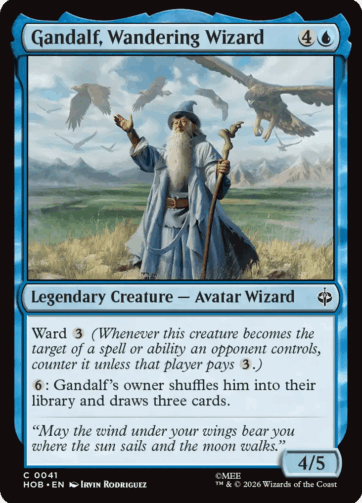 Gandalf, Wandering Wizard — The Hobbit (HOB) 41