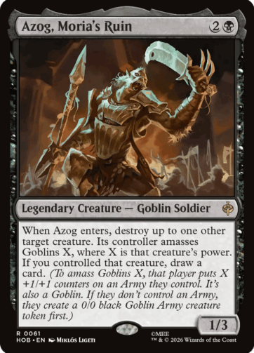 Azog, Moria's Ruin — The Hobbit (HOB) 61
