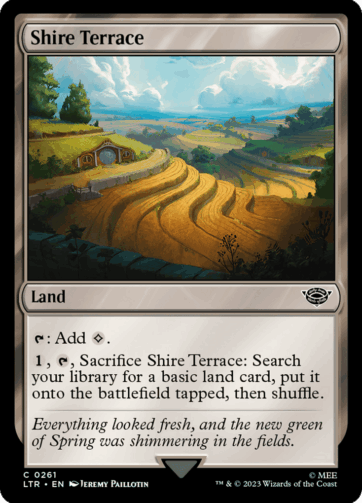 Shire Terrace — The Lord of the Rings: Tales of Middle-earth (LTR) 261