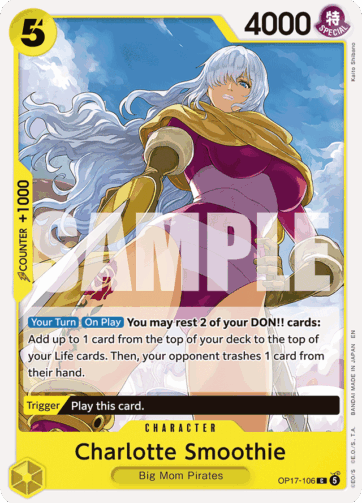 Charlotte Smoothie — The World's Strongest Warriors (OP17-106)