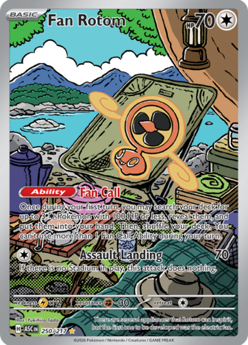 Fan Rotom — Ascended Heroes (ASC) 250/217