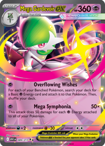 Mega Gardevoir ex — Ascended Heroes (ASC) 089/217