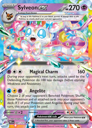 Sylveon ex — Prismatic Evolutions (PRE) 041/131